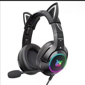 Gaming Headphone RGB Wired Professional